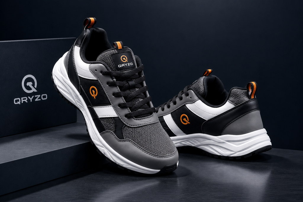Qryzo UrbanFlex Premium Running Sneakers