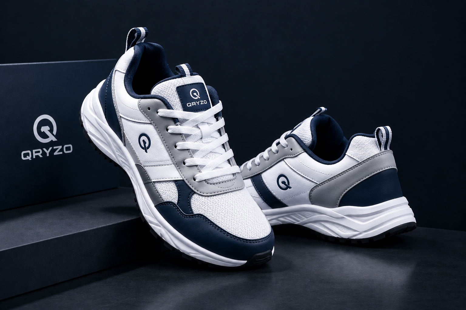 Qryzo UrbanFlex Premium Running Sneakers