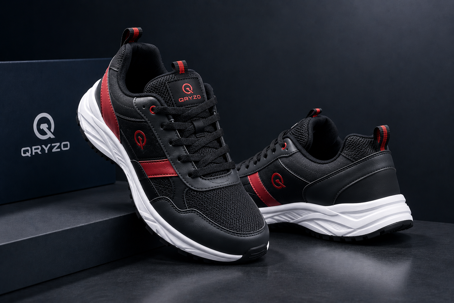 Qryzo UrbanFlex Premium Running Sneakers